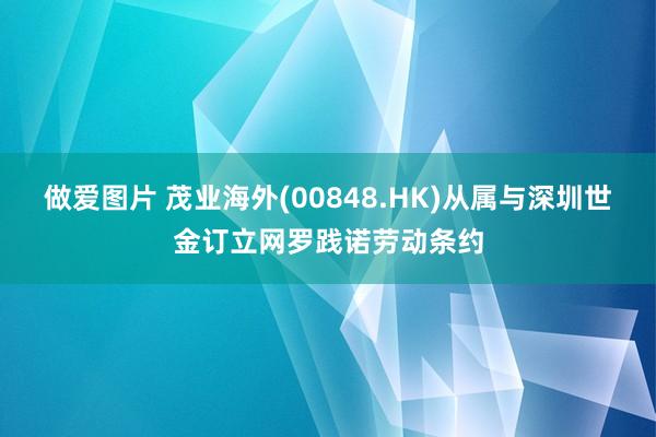 做爱图片 茂业海外(00848.HK)从属与深圳世金订立网罗践诺劳动条约